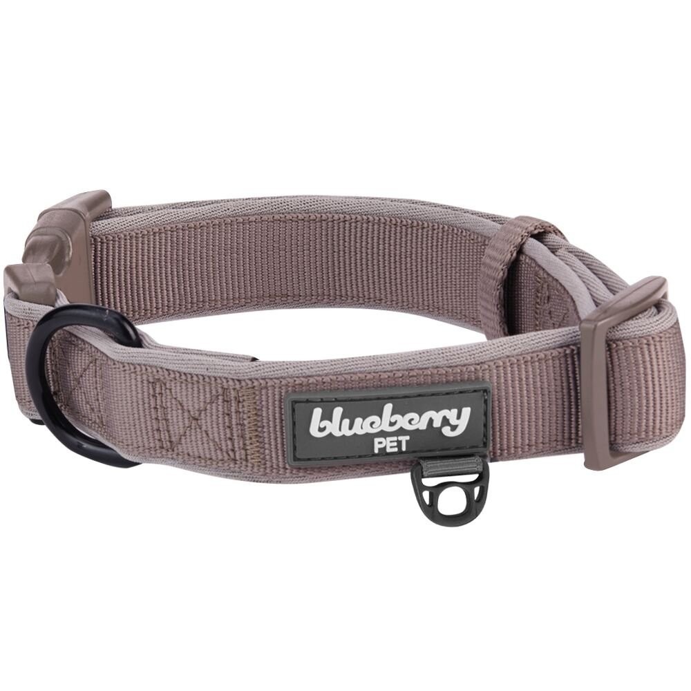 Blueberry Pet Dog Collar Small Brown Neoprene Padded Adjustable 4334766973